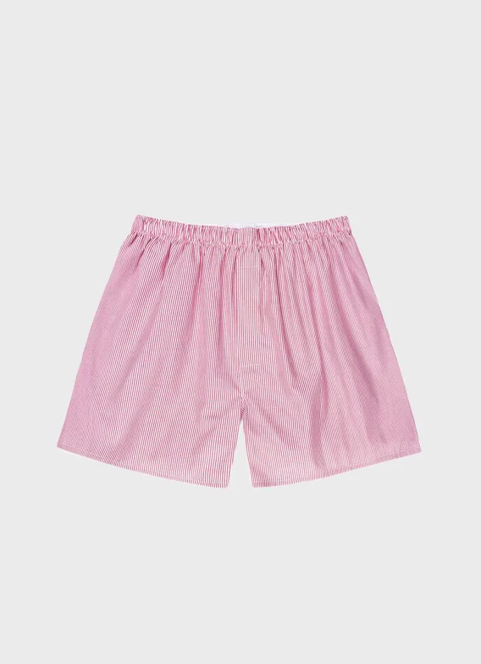 SUNSPEL Boxer Shorts Classic Boxer Shorts Whiterednavy Pinstripe 8211 Men