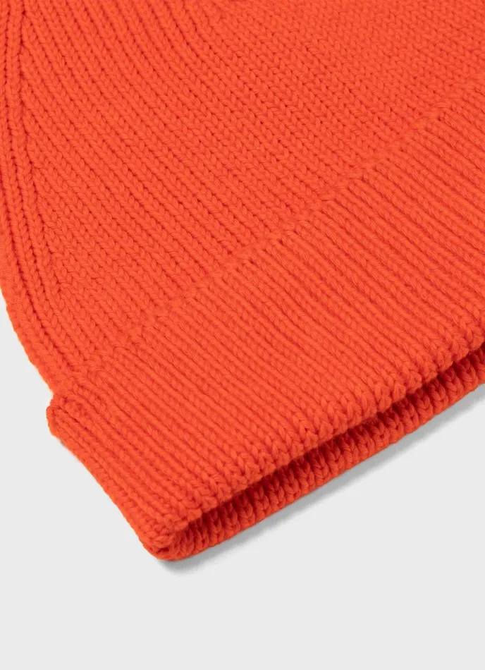 SUNSPEL Hats Scarves Gloves X Nigel Cabourn Beanie Hat Orange 8211 MenWomen