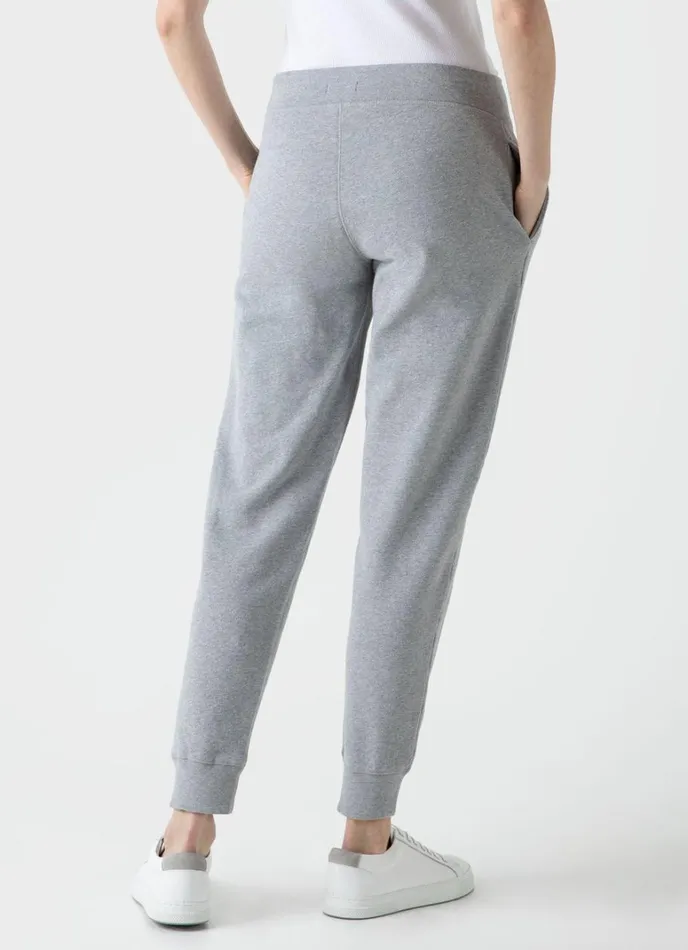 SUNSPEL Sweatshirts and Sweatpants Relaxed Loopback Sweatpants Grey Melange 8211 Women