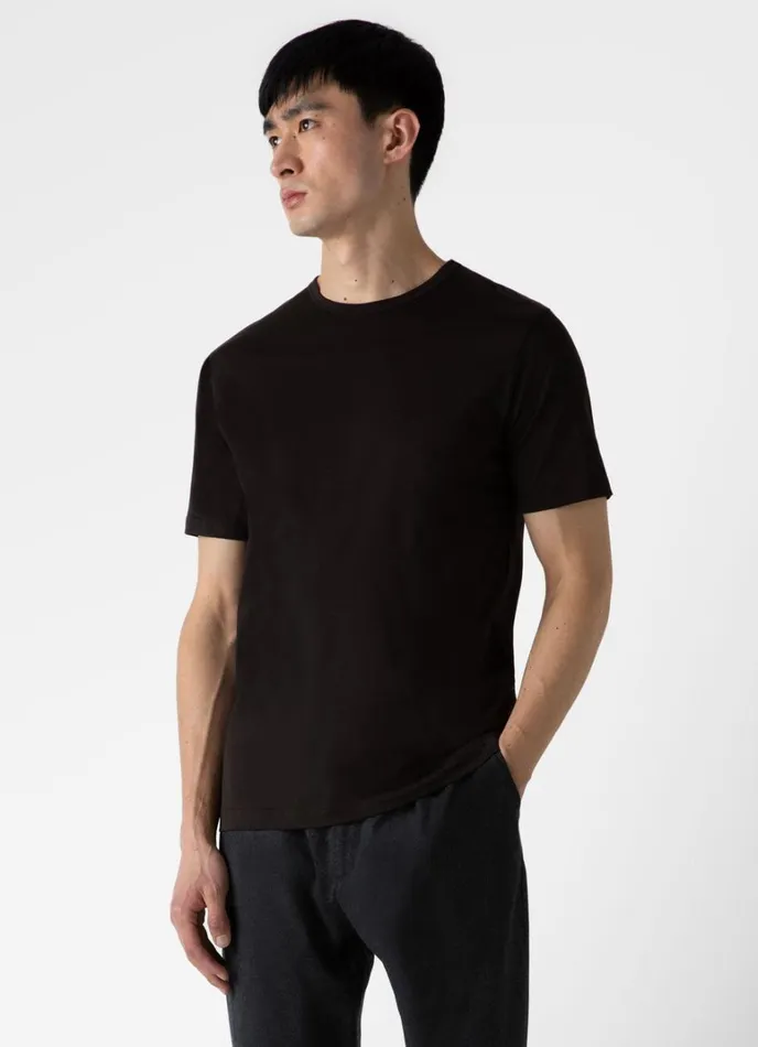 SUNSPEL Tshirts Classic Tshirt Coffee 8211 Men