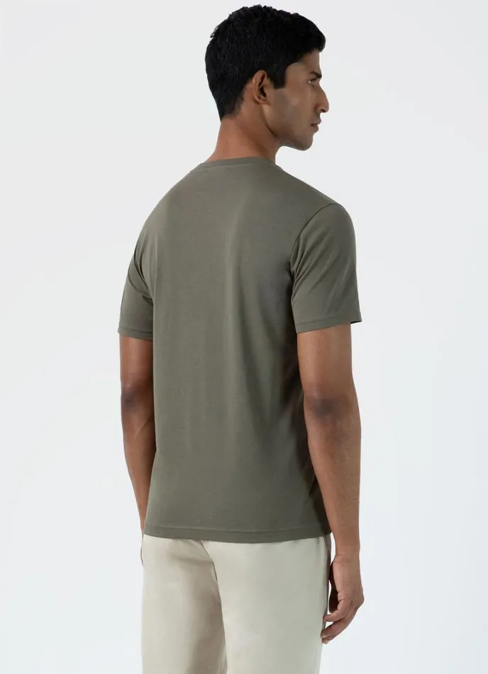 SUNSPEL Tshirts Riviera Midweight Tshirt Khaki 8211 Men
