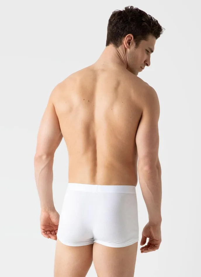 SUNSPEL Trunks and Shorts Sea Island Cotton Trunks White 8211 Men