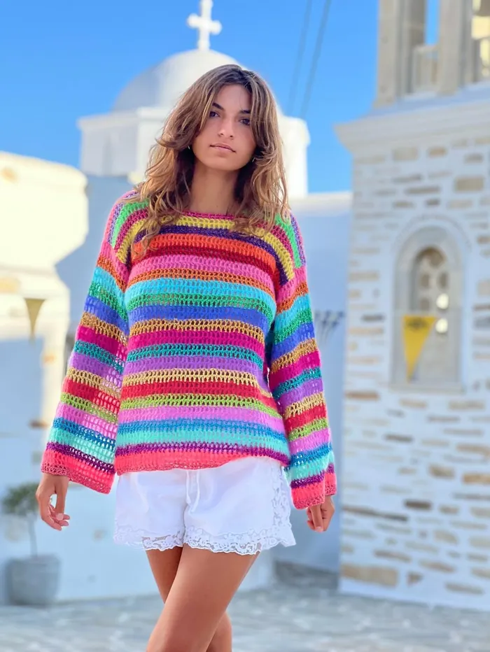 Sweaters Women Rose Carmine SWEATER RESILLE STRONGS