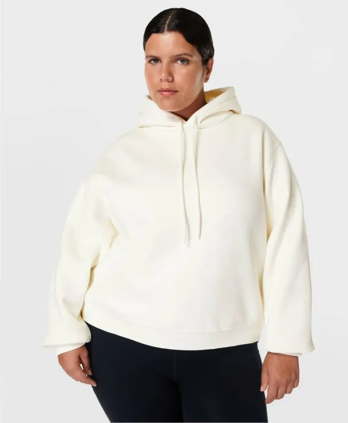 Sweaty Betty 25th Birthday Hoodie Lily White Clothing Sweatshirts Hoodies