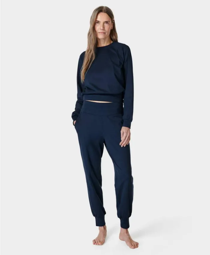 Sweaty Betty Gaia Yoga Pants Navy Blue Clothing Pants