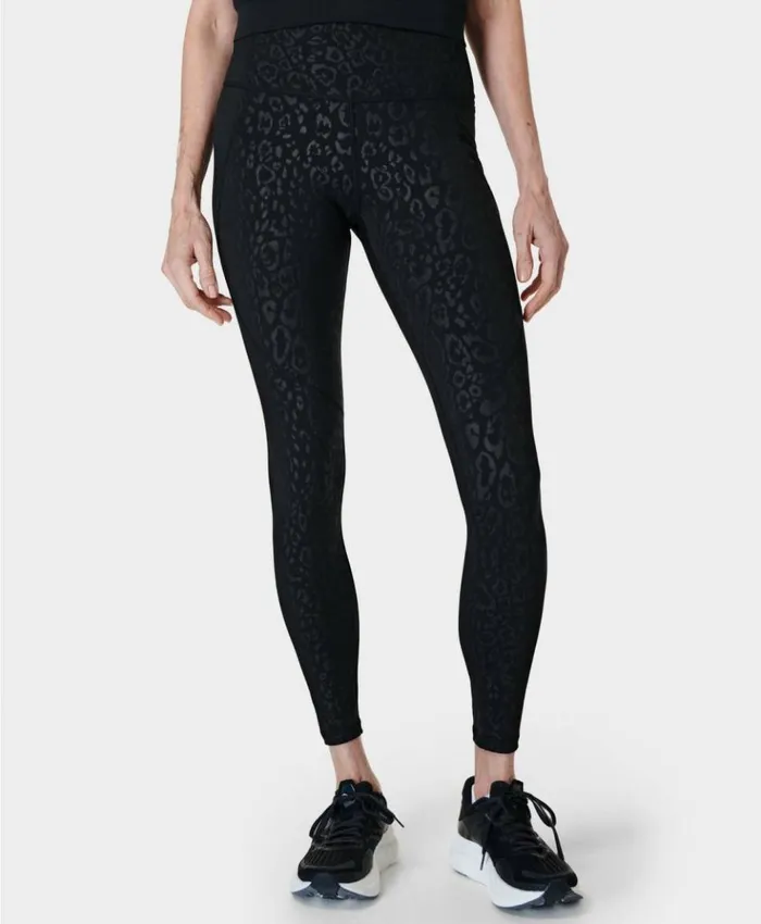 Sweaty Betty Power Embossed Workout Leggings Black Leopard Emboss Print Clothing Full Length Sweaty Betty Power Embossed Workout Leggings Black Leopard Emboss Print Clothing Full Length