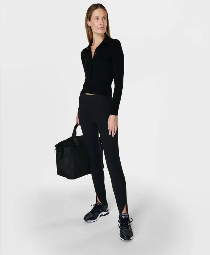 Sweaty Betty Sculpted Split Pants Black Clothing Pants