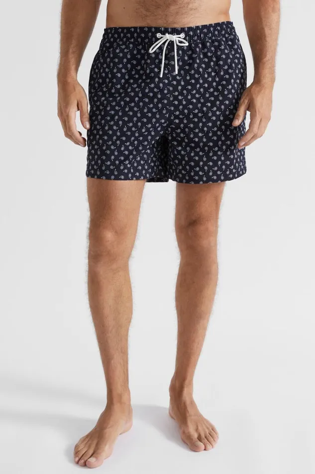 Swim Man Seed Heritage Paisley Swim Short Mirco Paisley