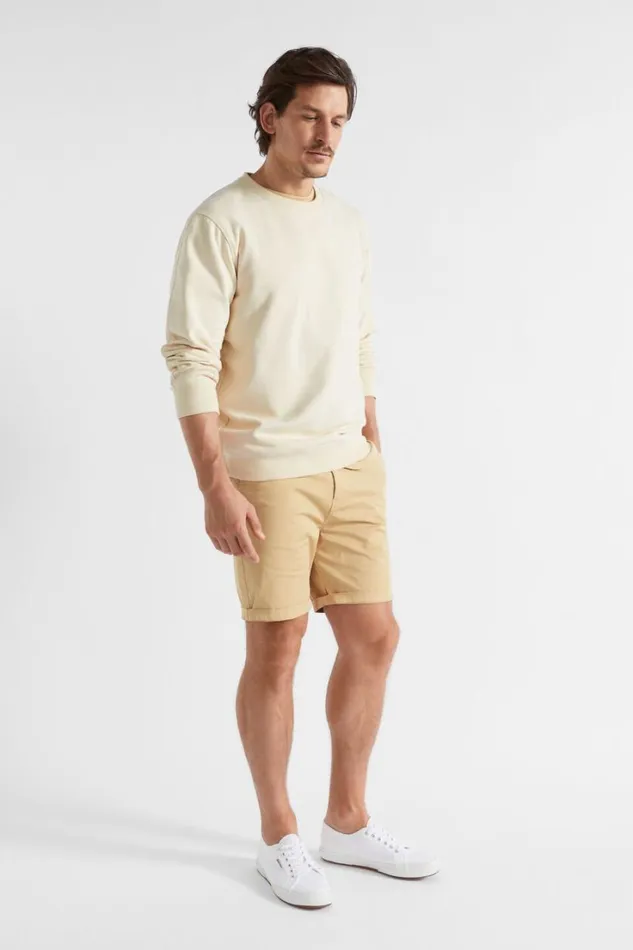 TShirts and Sweaters Man Seed Heritage Crewneck Sweatshirt Ecru