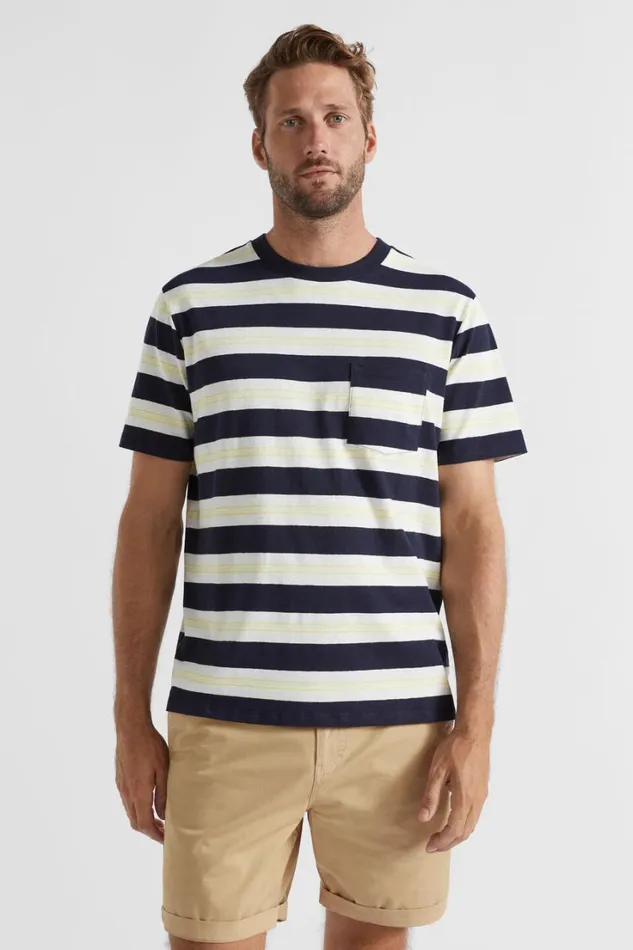 TShirts and Sweaters Man Seed Heritage Summer Pocket Tee Midnight Multi