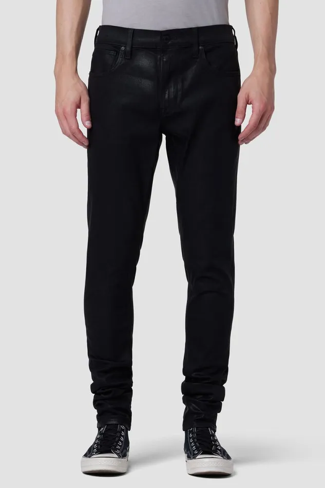 Tall Inseams Men Hudson Jeans Zack Skinny Jean 36034 Inseam Black Wax
