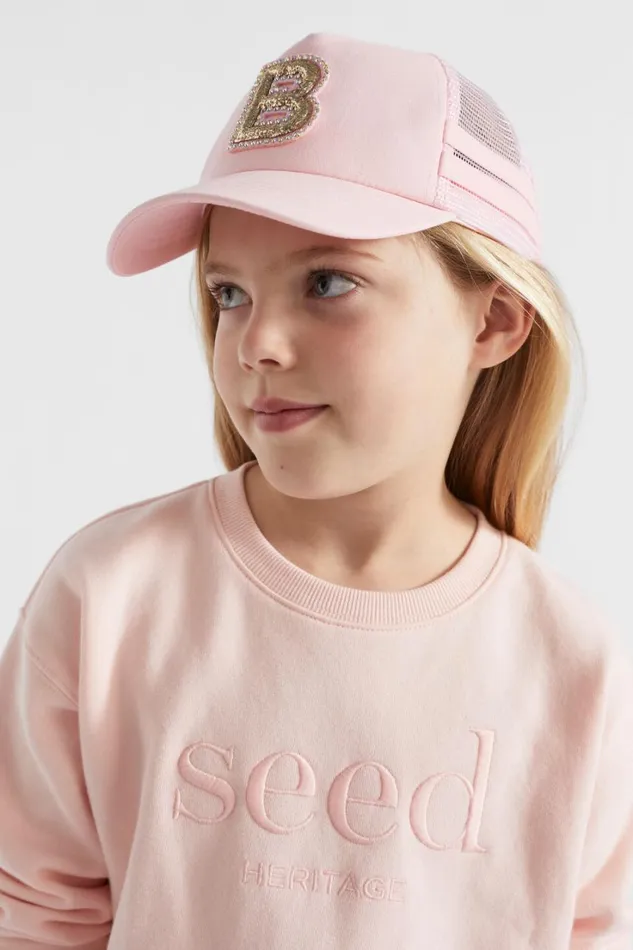 The AZ Of Initials Girl Seed Heritage Glitter Initial Cap W