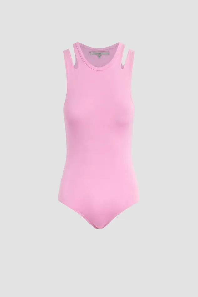 Tops and Sweaters Women Hudson Jeans Cut Out Bodysuit Fuchsia Pink Tops and Sweaters Women Hudson Jeans Cut Out Bodysuit Fuchsia Pink