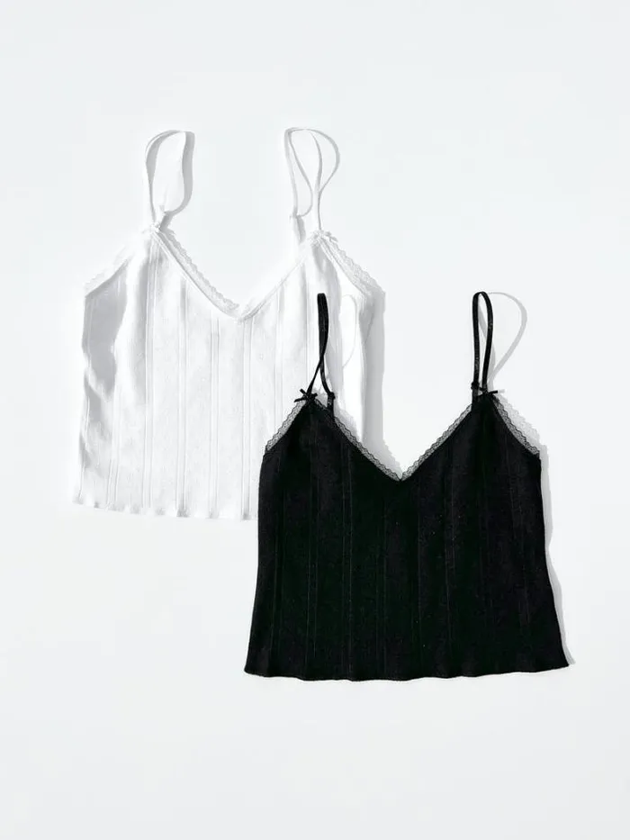 Tops Shop Lisa Says Gah Cou Cou The Cami 2 Pack