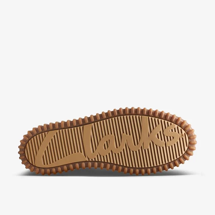Torhill Hi Dark Sand Suede WomenMen Clarks Boots and Booties