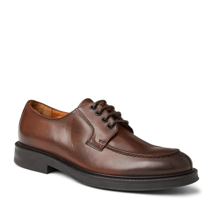 Tyler Split Toe Leather DerbyCognac Men Bruno Magli Casual Shoes
