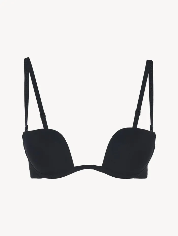 Underwired Pushup Multiway Bra In Black Lingerie La Perla Padded