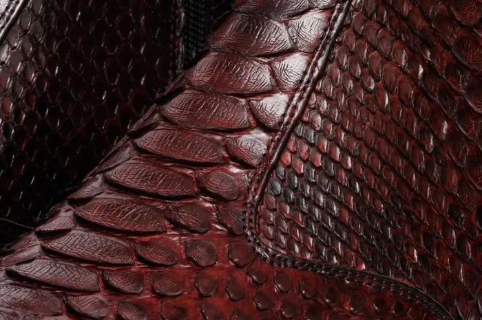 Vinci Leather Boots The Boss Burgundy Pythn Snk ZipUp Leather Boot Limited Edition 8211 Men