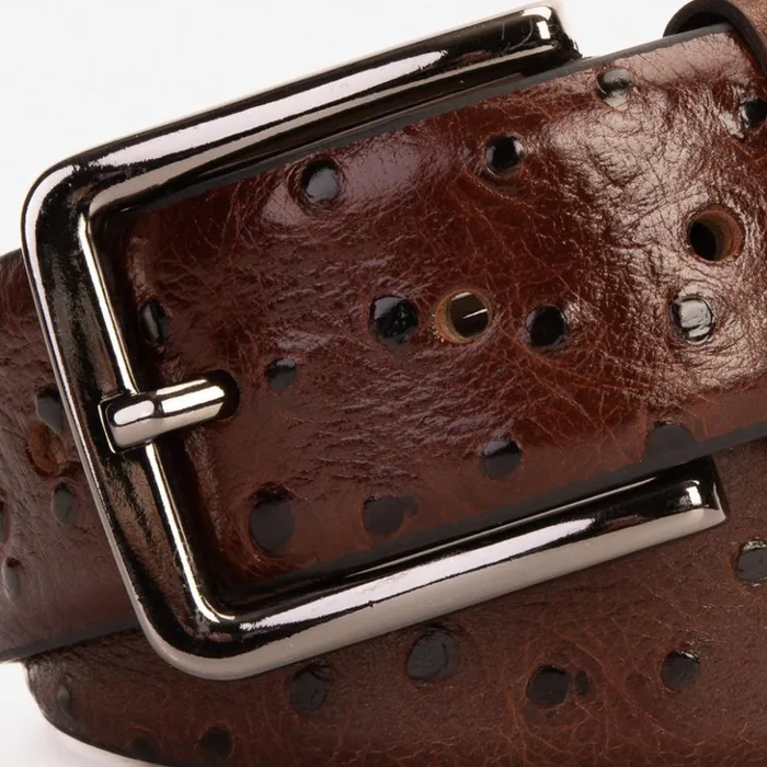 Vinci Leather Leather Belts The Dallas Brown Calfskin Belt 8211 Men
