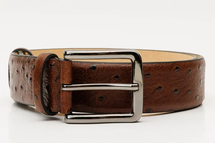 Vinci Leather Leather Belts The Dallas Brown Calfskin Belt 8211 Men