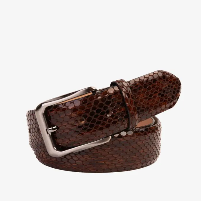 Vinci Leather Leather Belts The King Tan Leather Belt 8211 Men