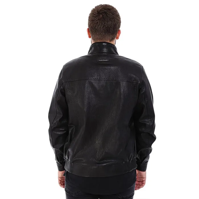 Vinci Leather Leather Jackets The Barbours Black Leather Jacket 8211 Men