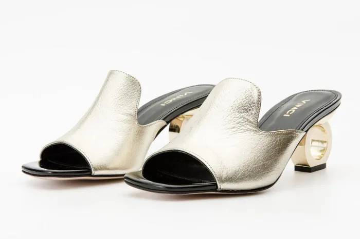 Vinci Leather Sandals The Tory Gold Leather Sandal 8211 Women