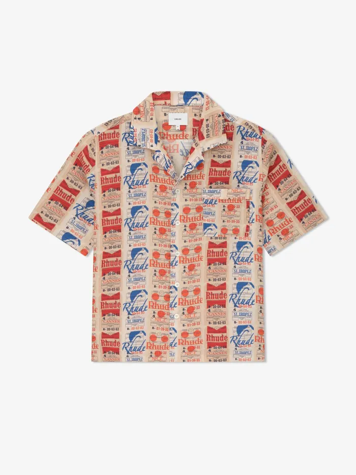 VOYAGE DE RHUDE SILK SHIRT Men Rhude Shirts