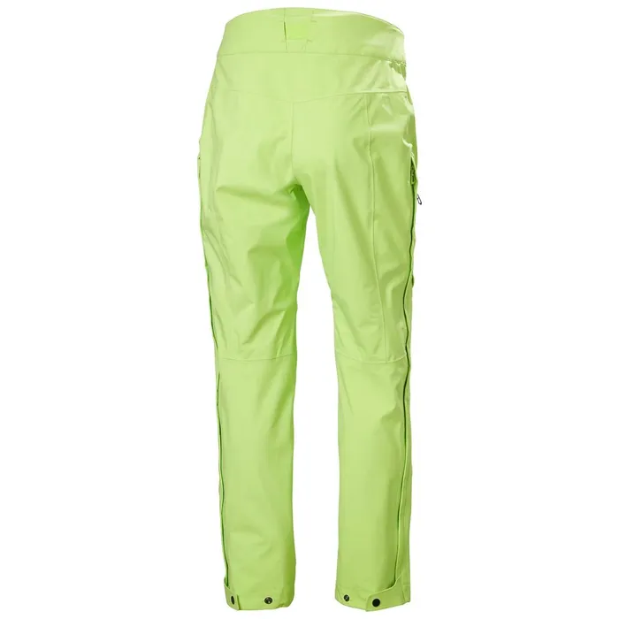Waterproof Pants Women Helly Hansen W VERGLAS INFINITY SHELL PANT 395 Sharp Green