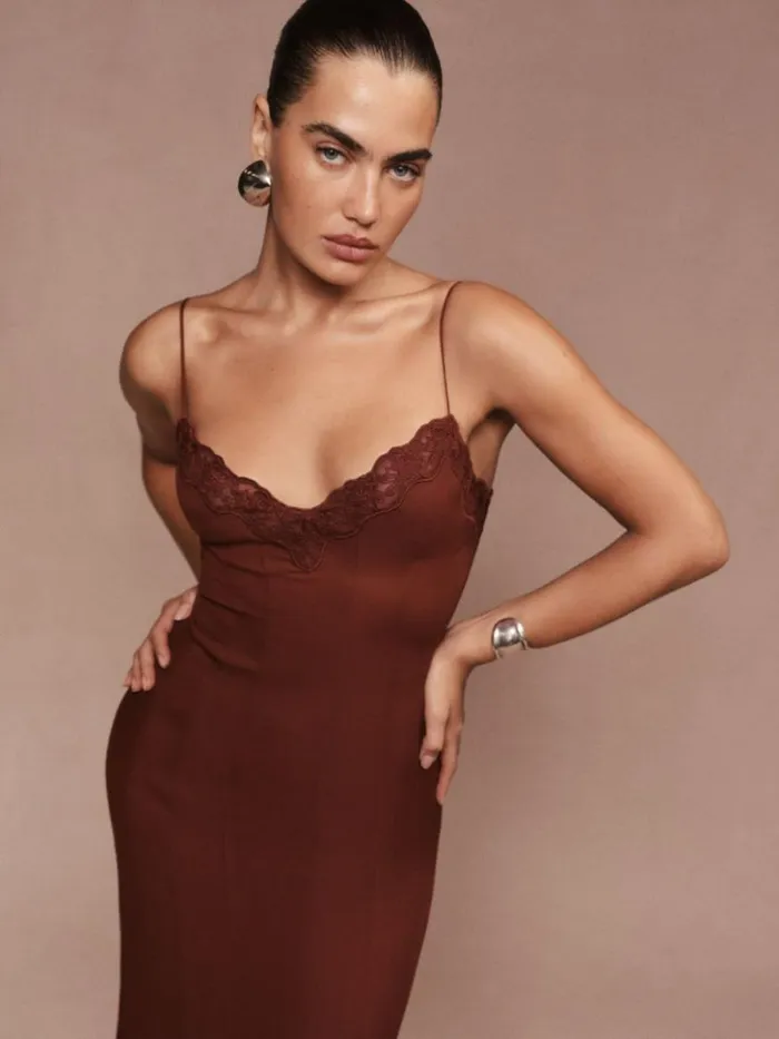 Weddings The Reformation Anett Dress Chianti