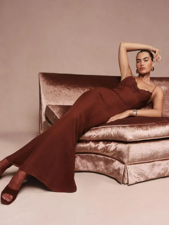 Weddings The Reformation Anett Dress Chianti
