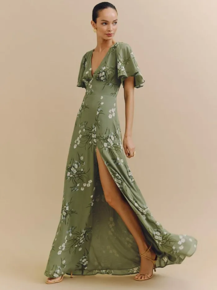 Weddings The Reformation Shayla Dress Bonita