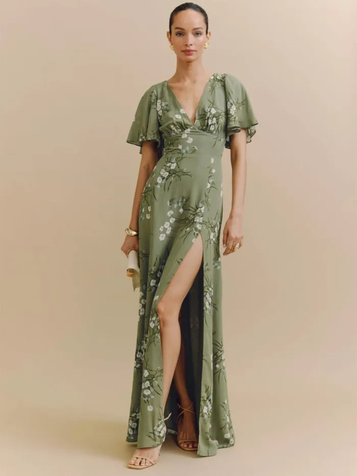 Weddings The Reformation Shayla Dress Bonita