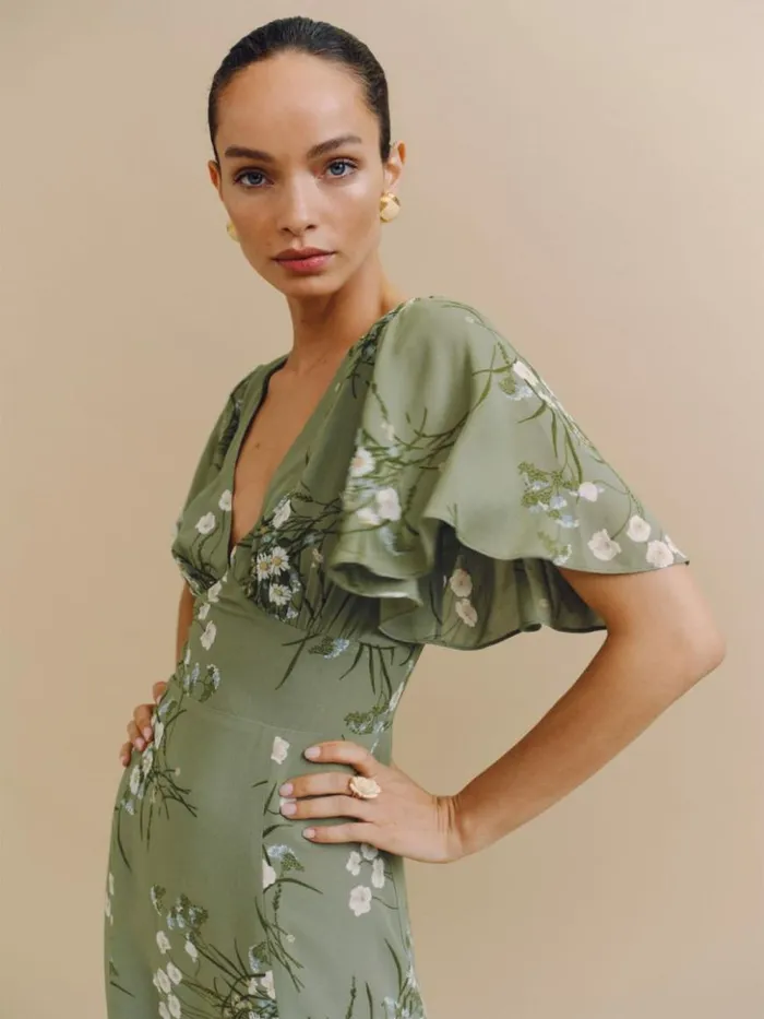 Weddings The Reformation Shayla Dress Bonita