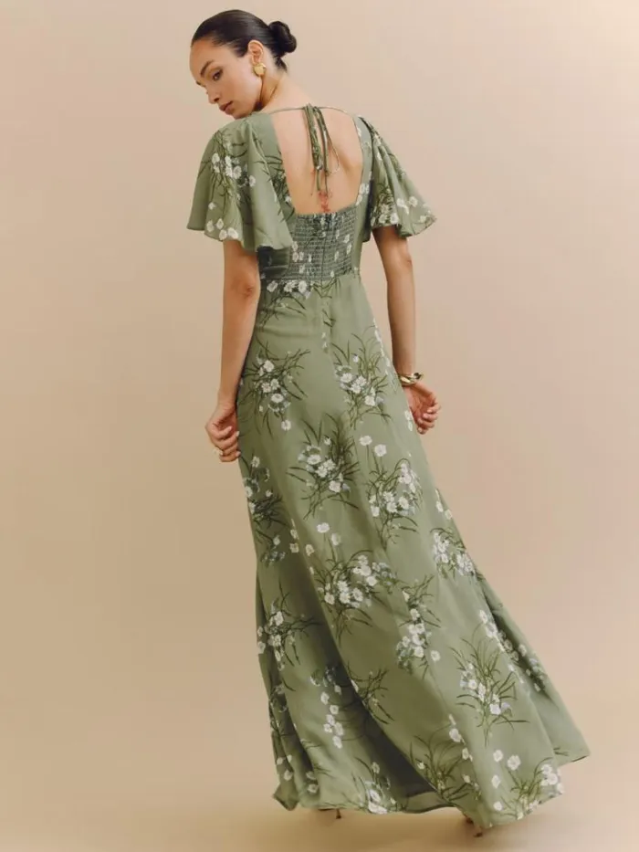 Weddings The Reformation Shayla Dress Bonita