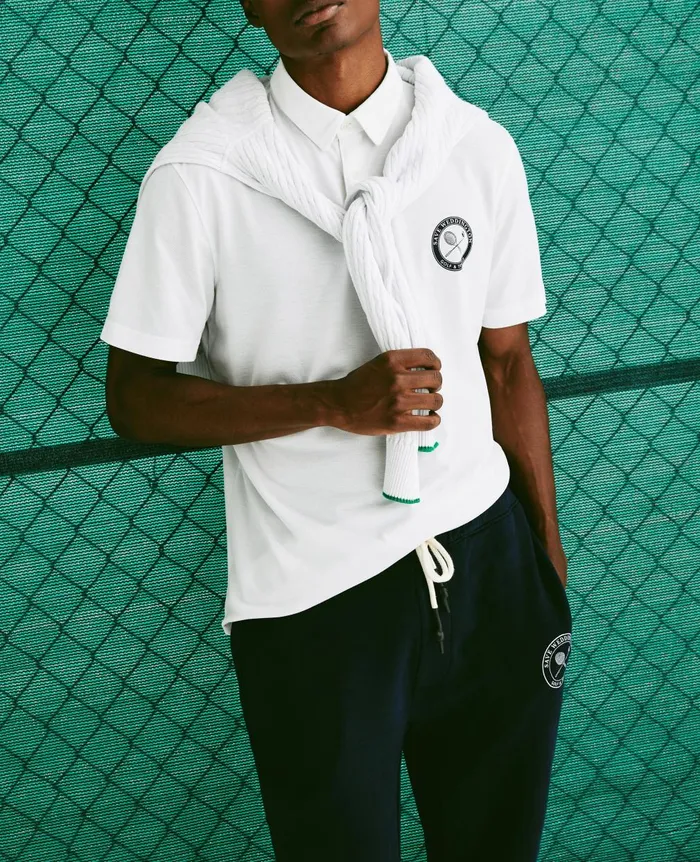 Weddington Polo Weddington Crest Match White Men AG Jeans Polos
