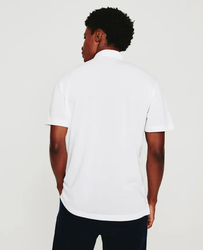 Weddington Polo Weddington Crest Match White Men AG Jeans Polos Weddington Polo Weddington Crest Match White Men AG Jeans Polos