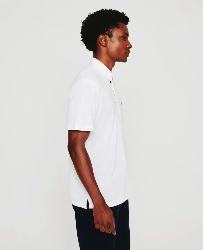 Weddington Polo Weddington Crest Match White Men AG Jeans Polos Weddington Polo Weddington Crest Match White Men AG Jeans Polos