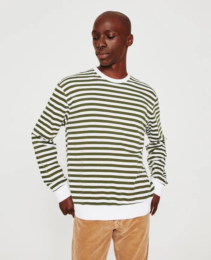Wesley Pullover True Whitenew Spruce Men AG Jeans Sweatshirts