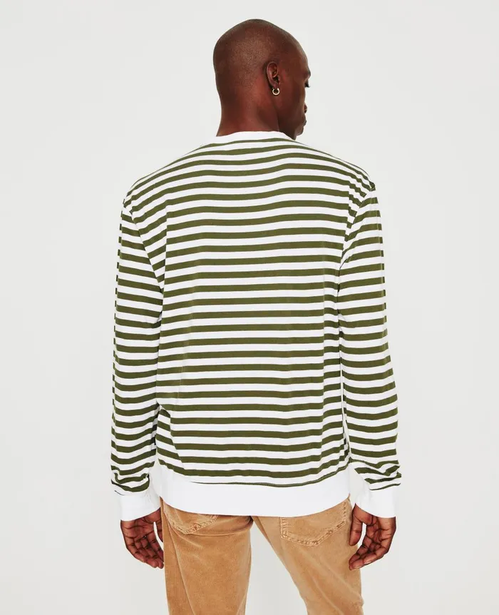Wesley Pullover True Whitenew Spruce Men AG Jeans Sweatshirts Wesley Pullover True Whitenew Spruce Men AG Jeans Sweatshirts