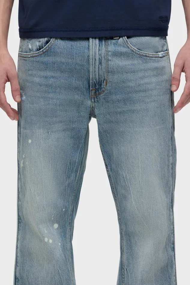 Wide Leg Men Hudson Jeans Walker Track Sequoia