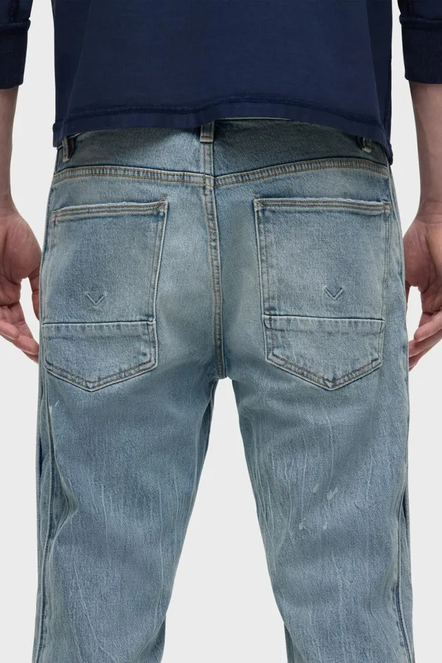 Wide Leg Men Hudson Jeans Walker Track Sequoia