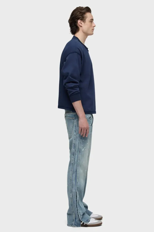 Wide Leg Men Hudson Jeans Walker Track Sequoia