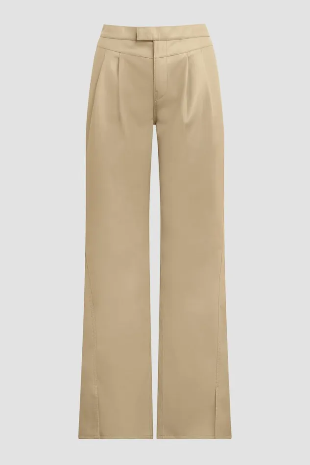 Wide Leg Women Hudson Jeans HighRise Rosie Trouser Chinchilla