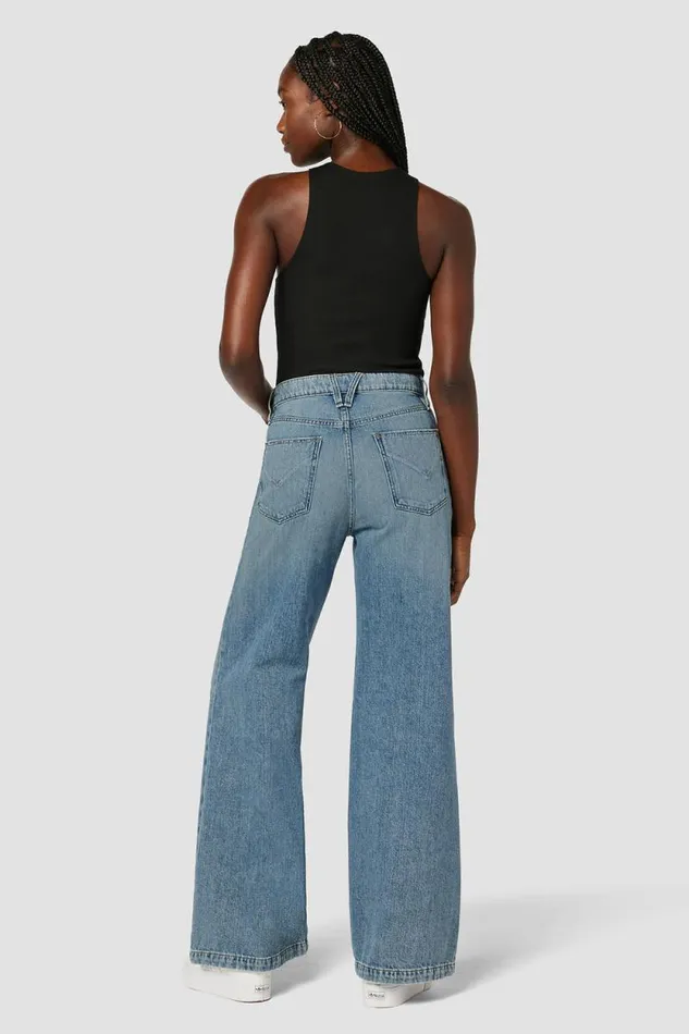 Wide Leg Women Hudson Jeans Jodie HighRise Loose Wide Leg Jean Thunder Destructed Wide Leg Women Hudson Jeans Jodie HighRise Loose Wide Leg Jean Thunder Destructed