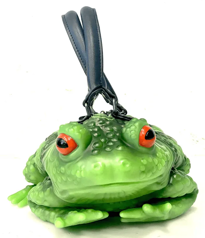 Windy Willow Green Glow In The Dark Toad Bag Accessories Unique Vintage Novelty Bags