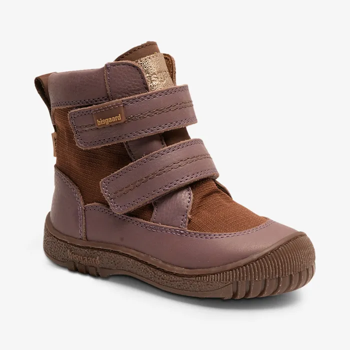 Winter boots huxie tex plum Purple bisgaardshoes KIDS