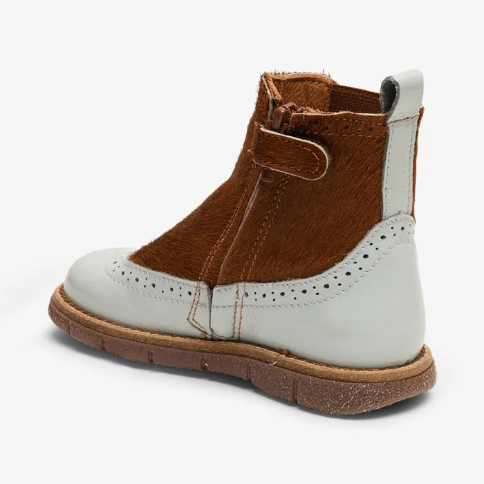 Winter boots KIDS bisgaardshoes mace squirrel fur Brown