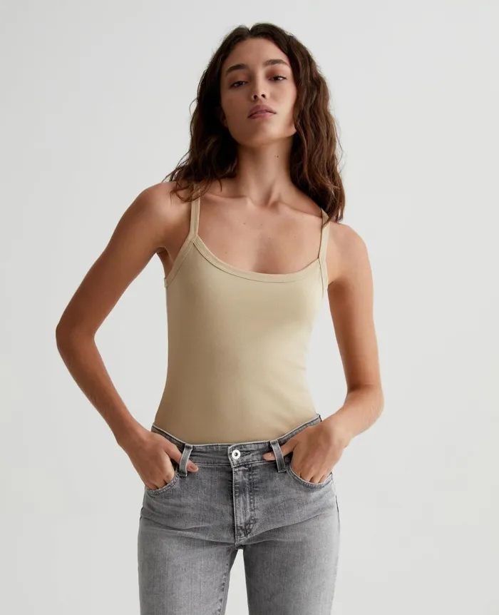 Wittney Tank Wheat Fields Women AG Jeans Tees and Tanks