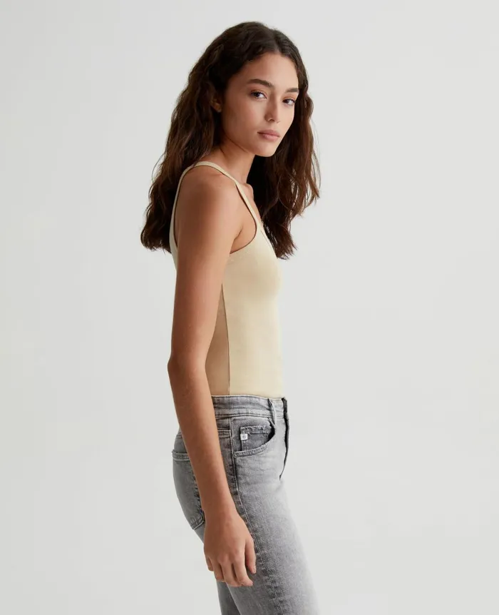 Wittney Tank Wheat Fields Women AG Jeans Tees and Tanks Wittney Tank Wheat Fields Women AG Jeans Tees and Tanks